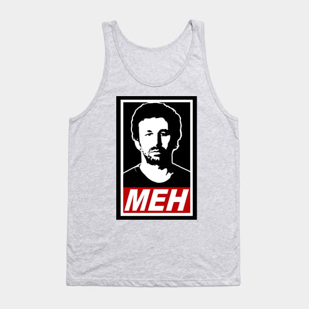 Roy - "Meh" Tank Top by blinky2lame